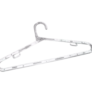 Cabide transparente, fino e medio, Sama.