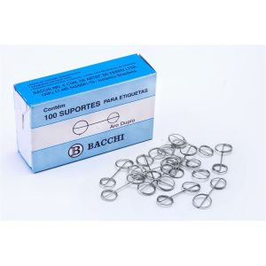 Suporte para etiquetas, caixa c/100 unidades.