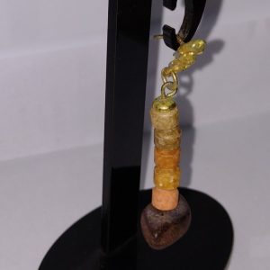 Expositor brinco, preto, alt.9cm.