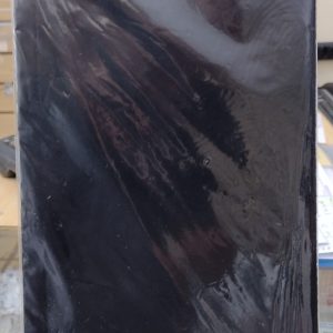 Expositor p/colares finos, preto, veludo, alt.35cm.