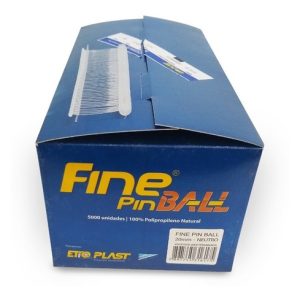 Fine pin ball, caixa c/5000 unidades, anti-furto.