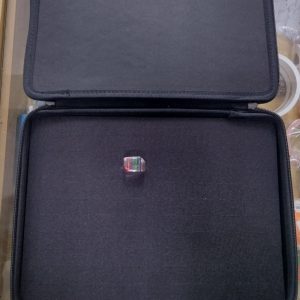 Maleta p/aneis, 4x21x29cm.