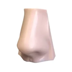 Expositor p/piercing, nariz, em silicone.